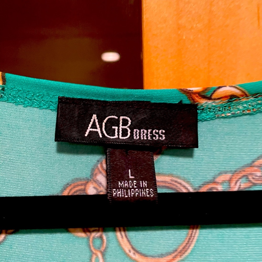 Classy turquoise dress